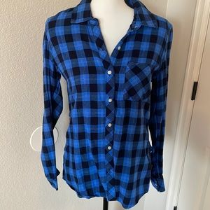 Gap Blue Flannel